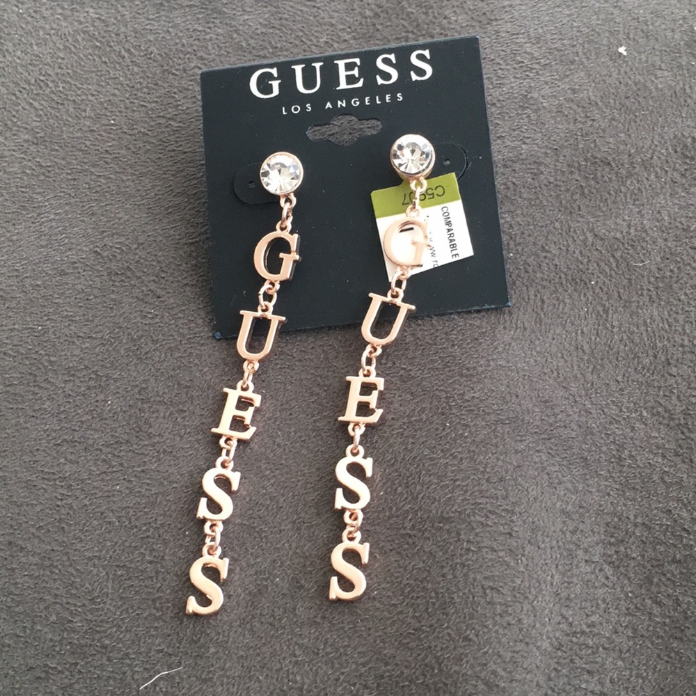 guess earrings